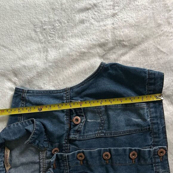 Girls Size Large Denim Jacket Vest - Picture 6 of 7